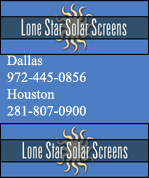 Lone Star Solar Screens